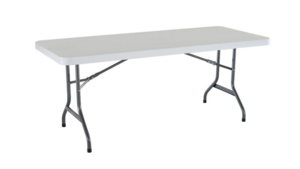 6ft Plastic Banquet Table rental Phoenix, AZ