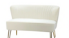 Ivory Loveseat W/ Gold Legs rental in Phoenix, AZ