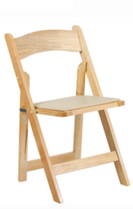 Children's Natural Wood Folding Chair rental Dallas-Ft. Worth, TX