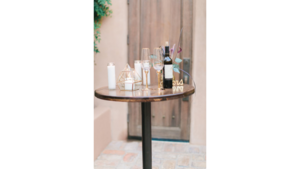 Farm Wood Cocktail Table rental Phoenix, AZ