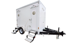 2 Stall Restroom Trailer rental in Orlando, FL