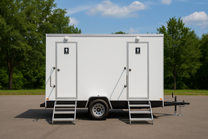 2 Stall Restroom Trailer rental Dallas-Ft. Worth, TX