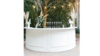 1/4 Circle White Bar rental in Phoenix, AZ
