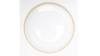 Gold Beaded Acrylic Chargers rental in Phoenix, AZ