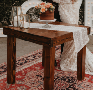 Mini Farm Table rental Phoenix, AZ