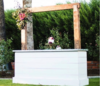 Wood Arch Bar rental in Phoenix, AZ