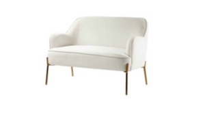 Ivory Settee rental Austin, TX
