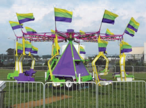 Twister Swing Carnival Ride rental Austin, TX