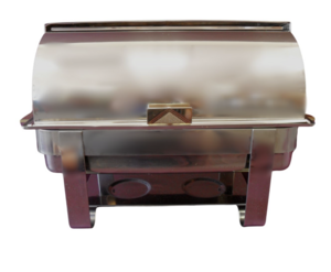 Rectangular RollTop Chafer with Gold Accents - 8QT rental Dallas-Ft. Worth, TX
