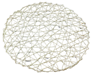 14.5" Silver Faux Wire Placement rental Dallas-Ft. Worth, TX
