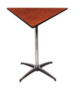 36" Triangle Short Cocktail Table rental Nashville, TN