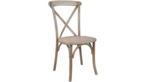 Crossback Wood Chair with Cushion rental Nashville, TN