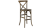 Crossback Wood Barstool rental in Nashville, TN