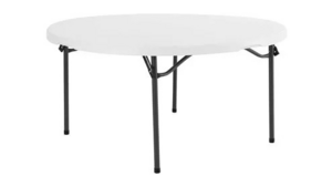 60" Round Plastic Table rental Mid-Michigan-Lansing, MI