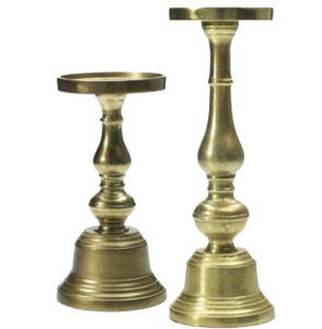 Gold Candle Holder Set rental Houston, TX