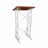 White Wrought Iron Podium rental in Dallas-Ft. Worth, TX
