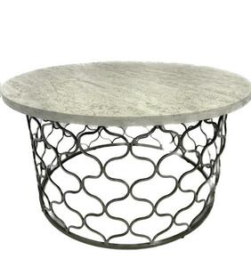 TRAVERTINE 36" RD - COFFEE TABLE rental Atlanta, GA
