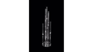 9 Pillar Crystal Candelabra rental Houston, TX