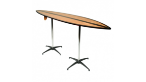 Surf Board Bar Table rental Nashville, TN