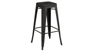 Black Metal Barstool rental Phoenix, AZ