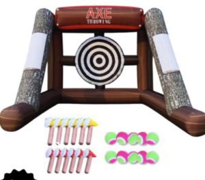 Inflatable Axe Throwing Game rental Las Vegas, NV