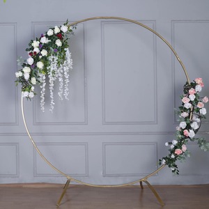 Gold Round Wedding Arch rental Las Vegas, NV
