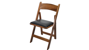 Mahogany Padded chair  rental Denver, CO