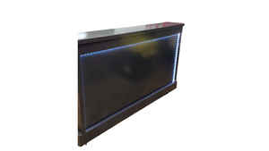 Black bar with lights rental Denver, CO