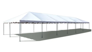 20' x 60' White Frame Tent rental Houston, TX