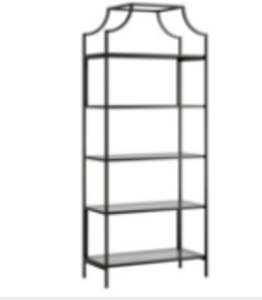 Black Shelf Barback rental Houston, TX