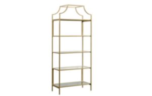 Gold Shelf Barback rental Houston, TX