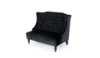 Black Settee rental in Houston, TX