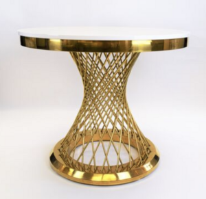 Gold Cake Table rental Houston, TX