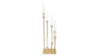 Gold/Rose Gold Candelabra rental in Houston, TX