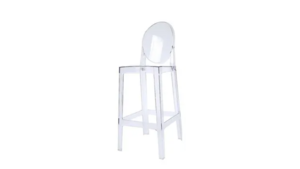 Ghost Barstool with Back rental Houston, TX