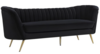 Black Denise Sofa rental in Houston, TX