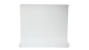 4' White Laminate Bar rental Houston, TX