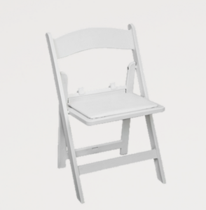 Kids White Padded Folding Chair rental Miami-Ft. Lauderdale, FL