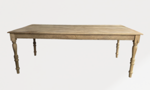 8' Vera Farm Table rental Miami-Ft. Lauderdale, FL