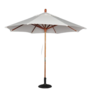 Tan Market Umbrella rental in Chicago, IL