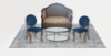 Vintage Blue Lounge Set rental in Miami-Ft. Lauderdale, FL