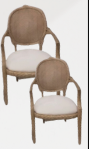French Country Accent Chair rental Miami-Ft. Lauderdale, FL