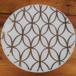 Gold Diamond Salad Plate rental Philadelphia, PA