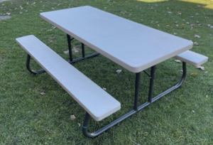 6' Plastic Folding Picnic Table rental Chicago, IL