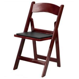 Mahogany Padded chair  rental Philadelphia, PA