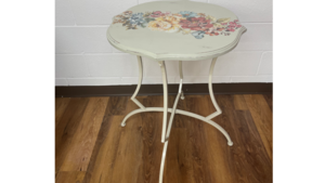 Floral End Table rental Denver, CO