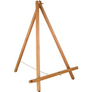 Brushed White Easel rental Denver, CO