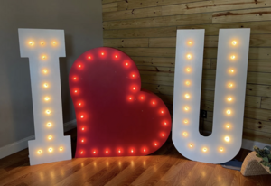 Giant Marquee Letters and Symbols rental Atlanta, GA