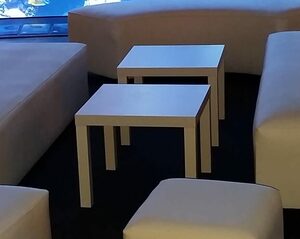 Small White Coffee Table rental Los Angeles, CA
