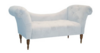 White Victoria Love Seat rental in Los Angeles, CA